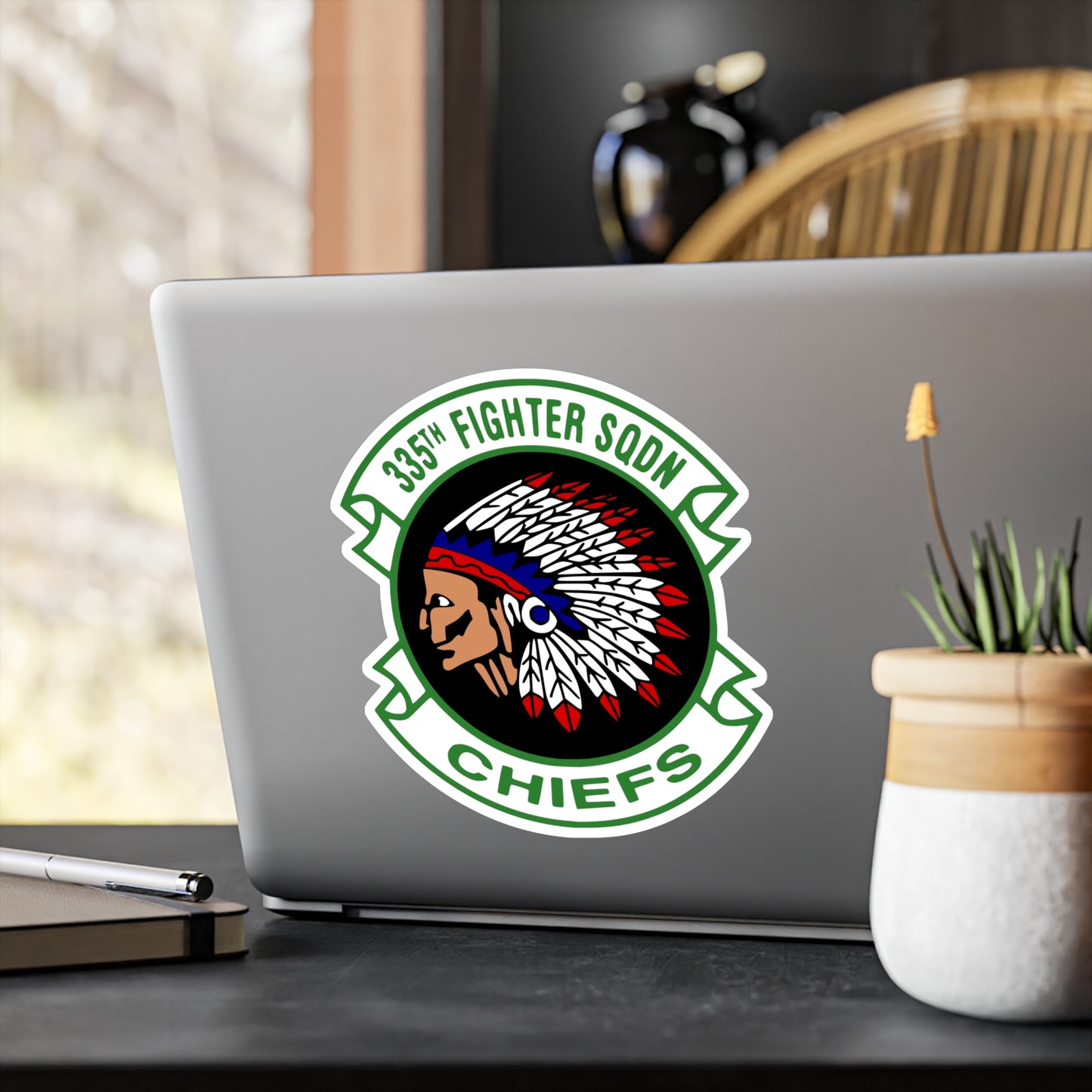 335FS "Chiefs" Vinyl Decal, Indoor/Outdoor, 4 Sizes Available