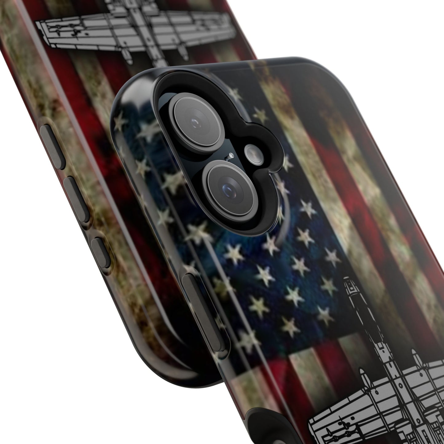 A-10 Old Glory Magnetic Tough Cases for iPhone