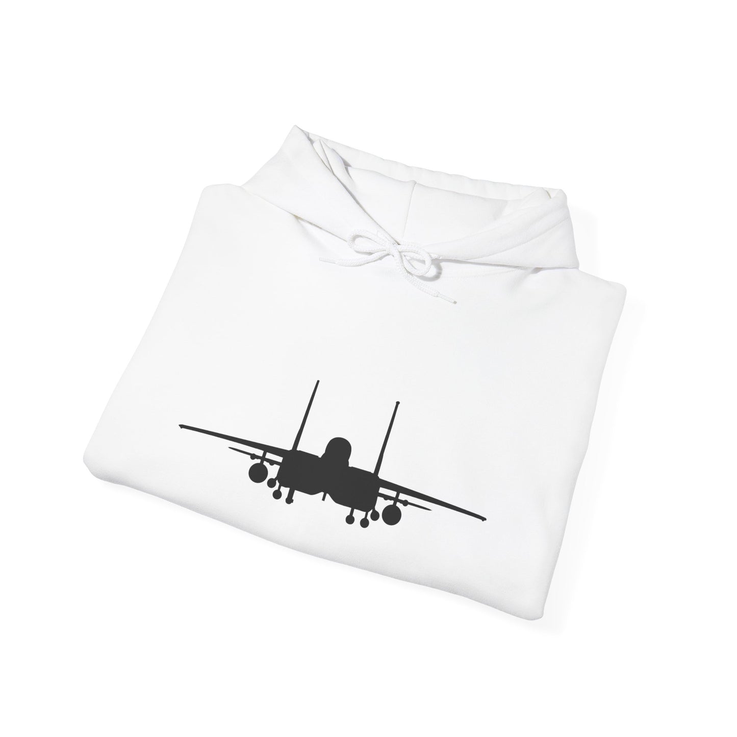 F-15E Front Silhouette Heavy Blend™ Hooded Sweatshirt