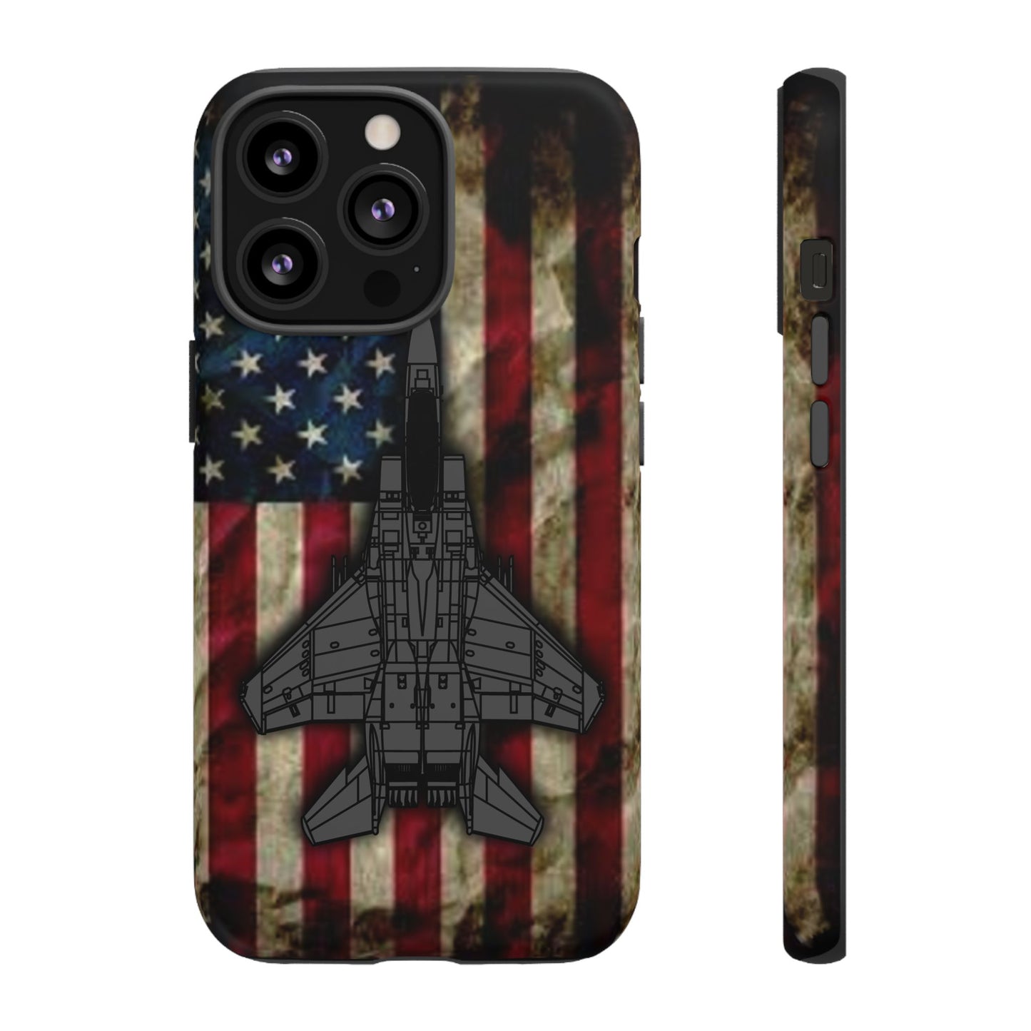 F-15E Old Glory Tough Cases for iPhone, Samsung, Google