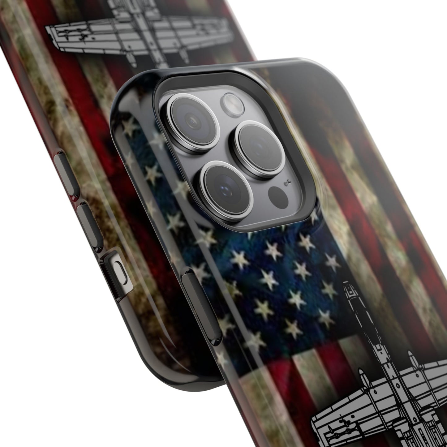 A-10 Old Glory Magnetic Tough Cases for iPhone