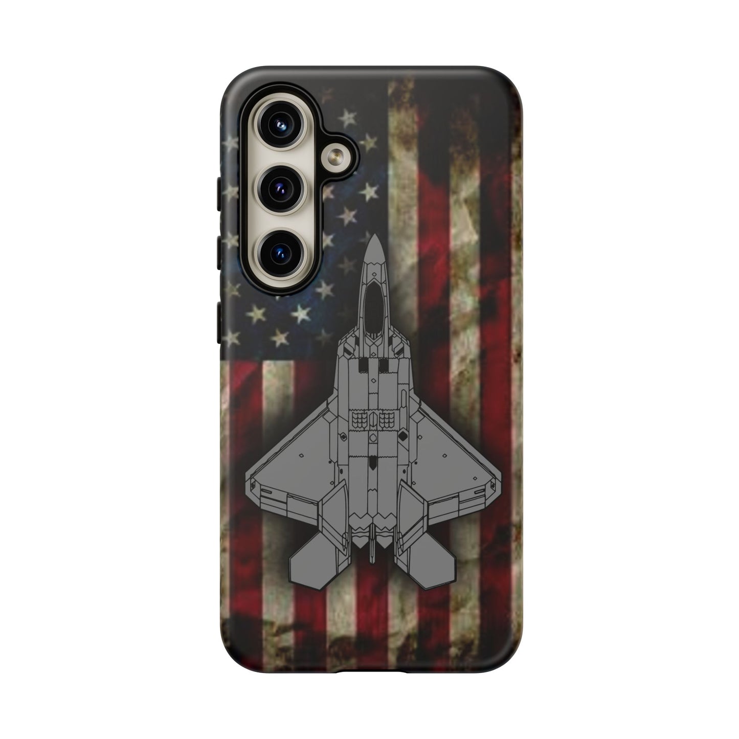 F-22 Old Glory Tough Cases for iPhone, Samsung, Google