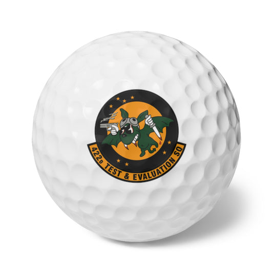 422TES "Green Bats" Golf Balls, 6pcs