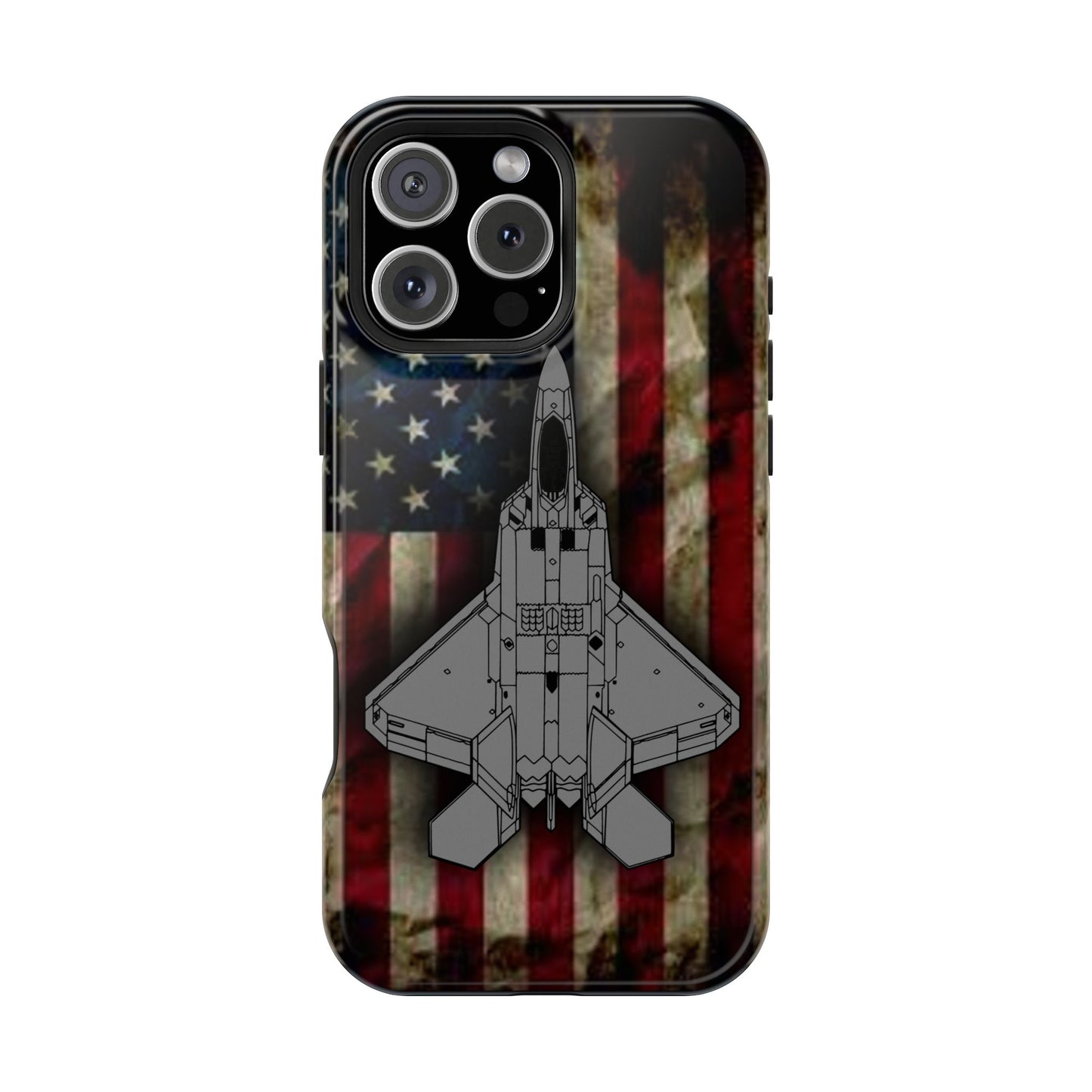 F-22 Old Glory Magnetic Tough Cases for iPhone