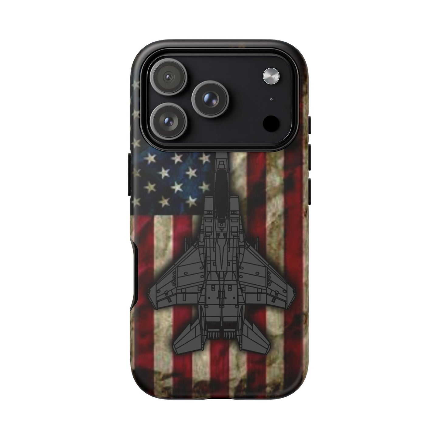 F-15E Old Glory Tough Cases for iPhone, Samsung, Google