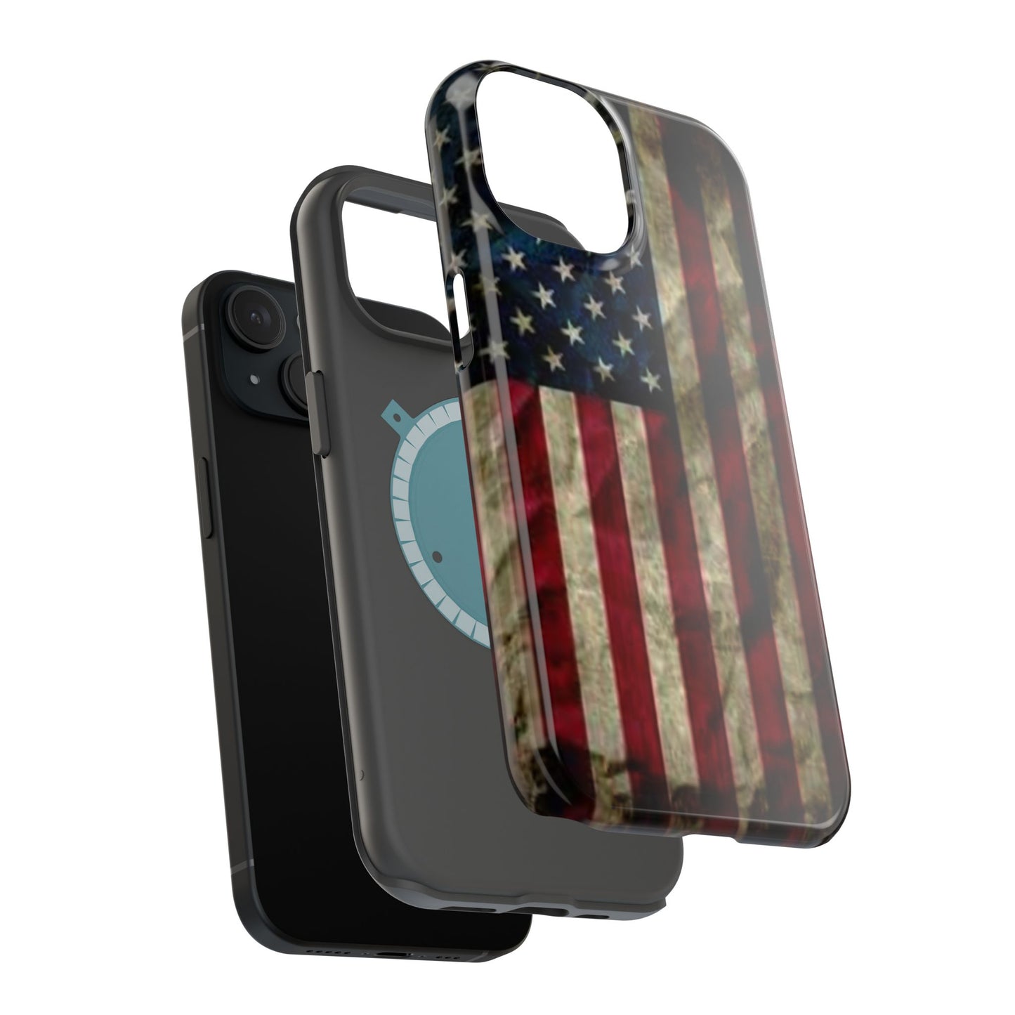 Old Glory Magnetic Tough Cases for iPhone