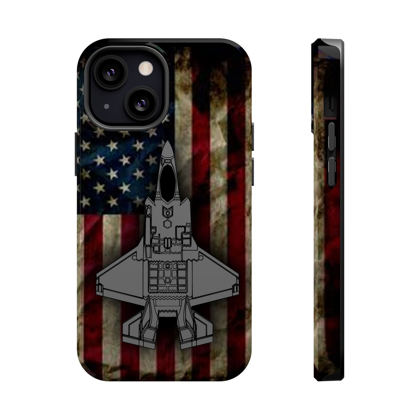 F-35A Old Glory Magnetic Tough Cases for iPhone & Samsung