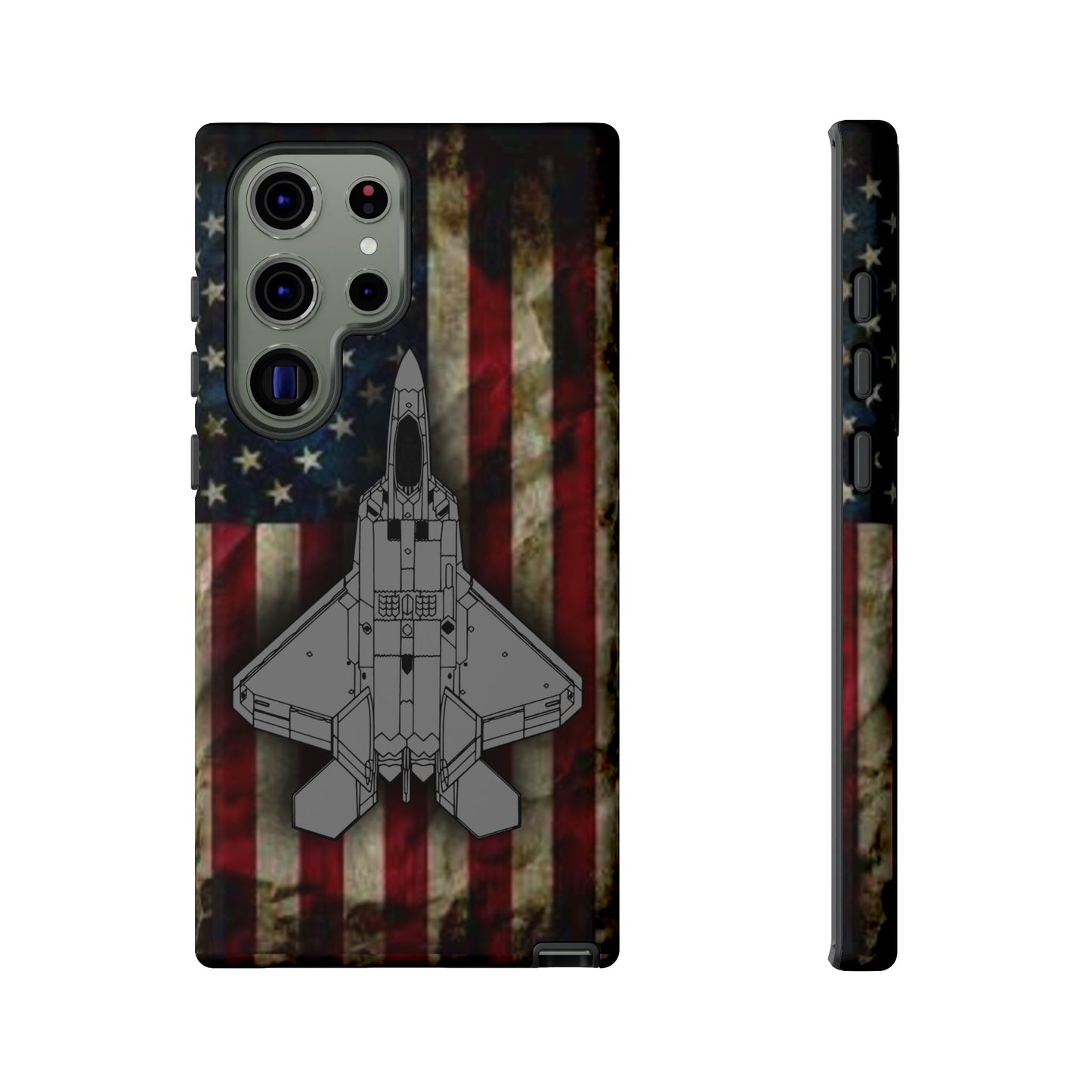 F-22 Old Glory Tough Cases for iPhone, Samsung, Google