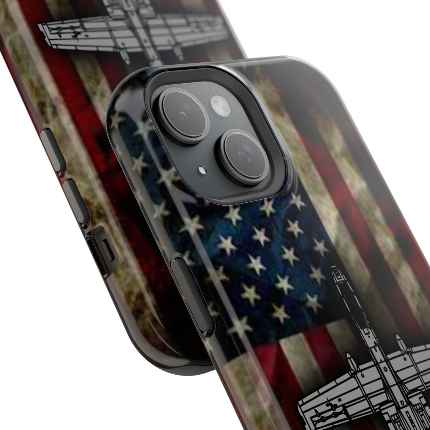 A-10 Old Glory Magnetic Tough Cases for iPhone