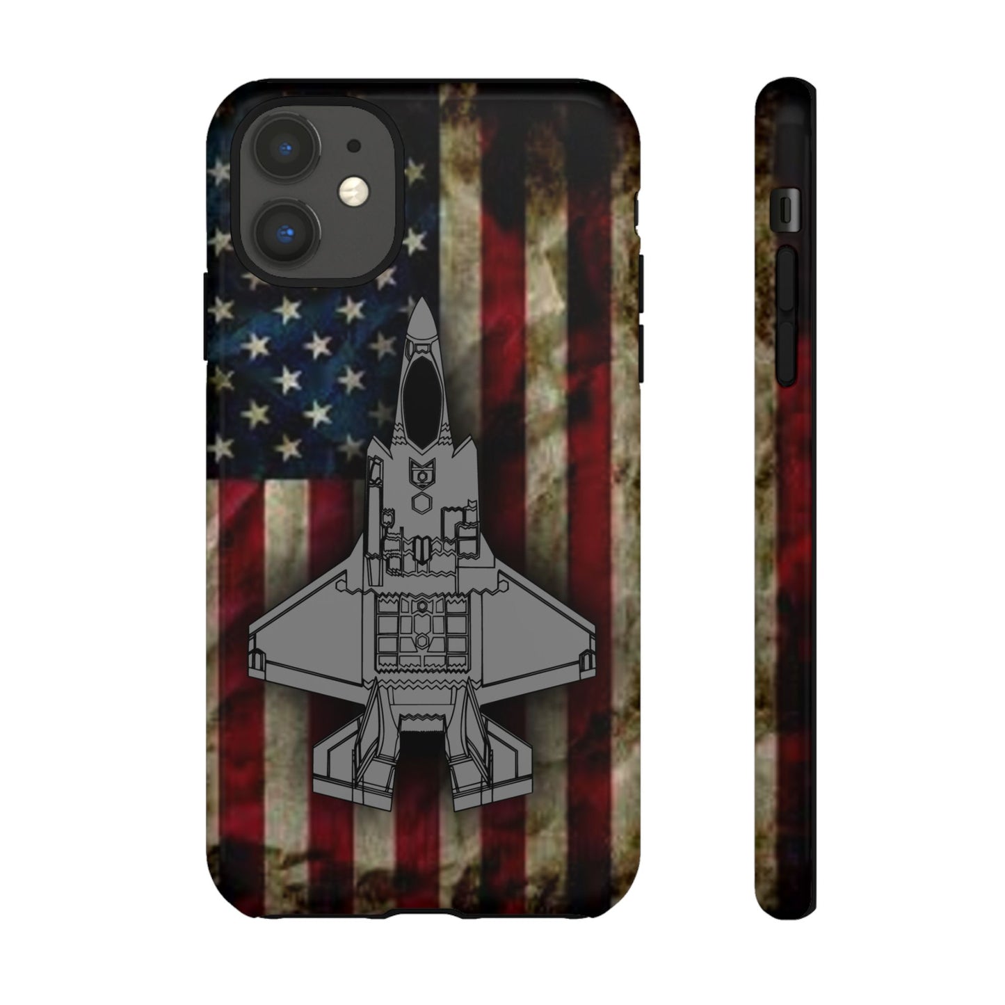 F-35A Old Glory Tough Cases for iPhone, Samsung, Google