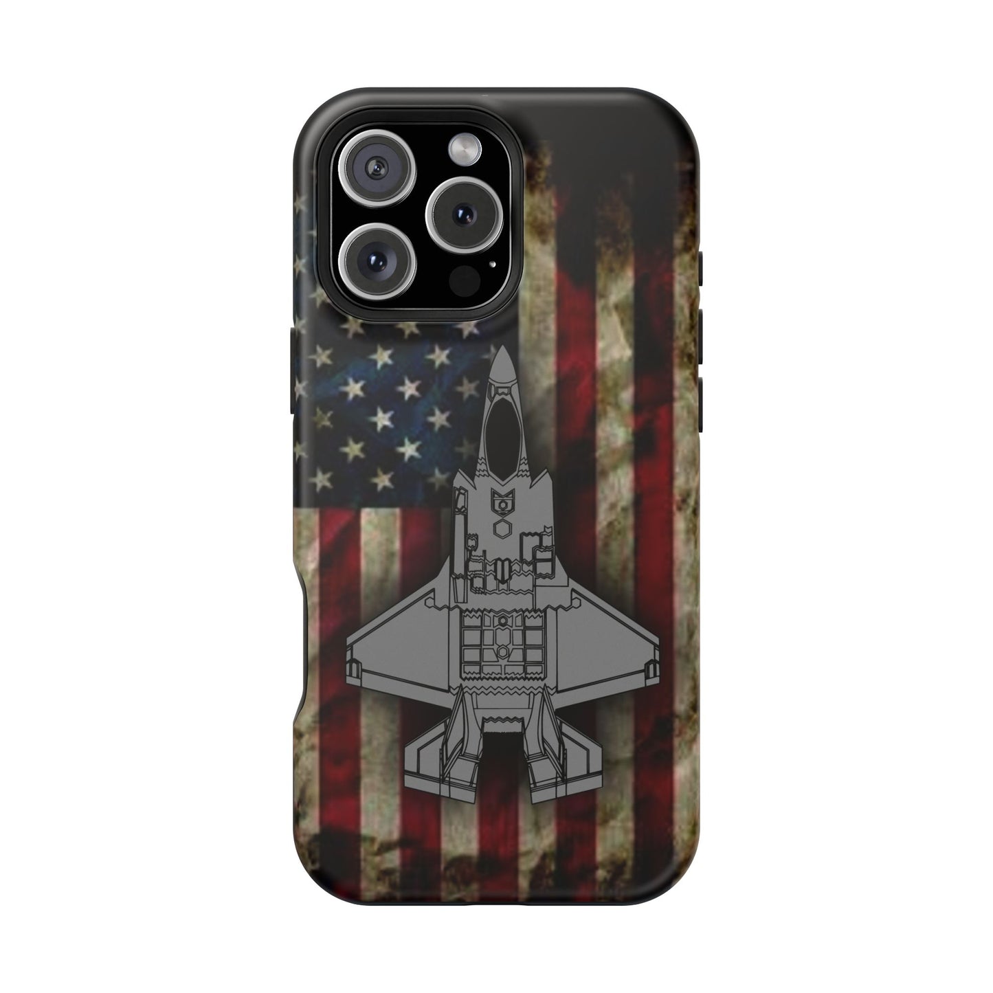 F-35A Old Glory Magnetic Tough Cases for iPhone & Samsung
