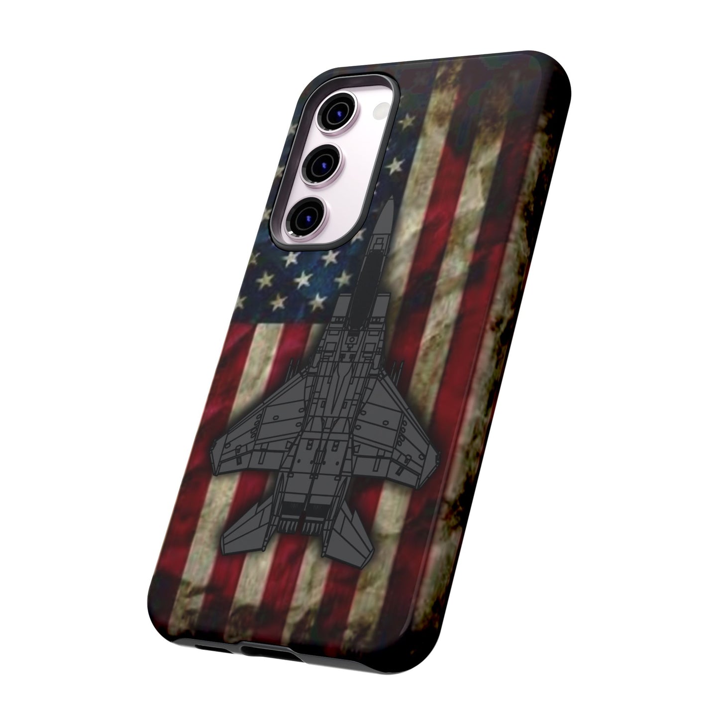 F-15E Old Glory Tough Cases for iPhone, Samsung, Google