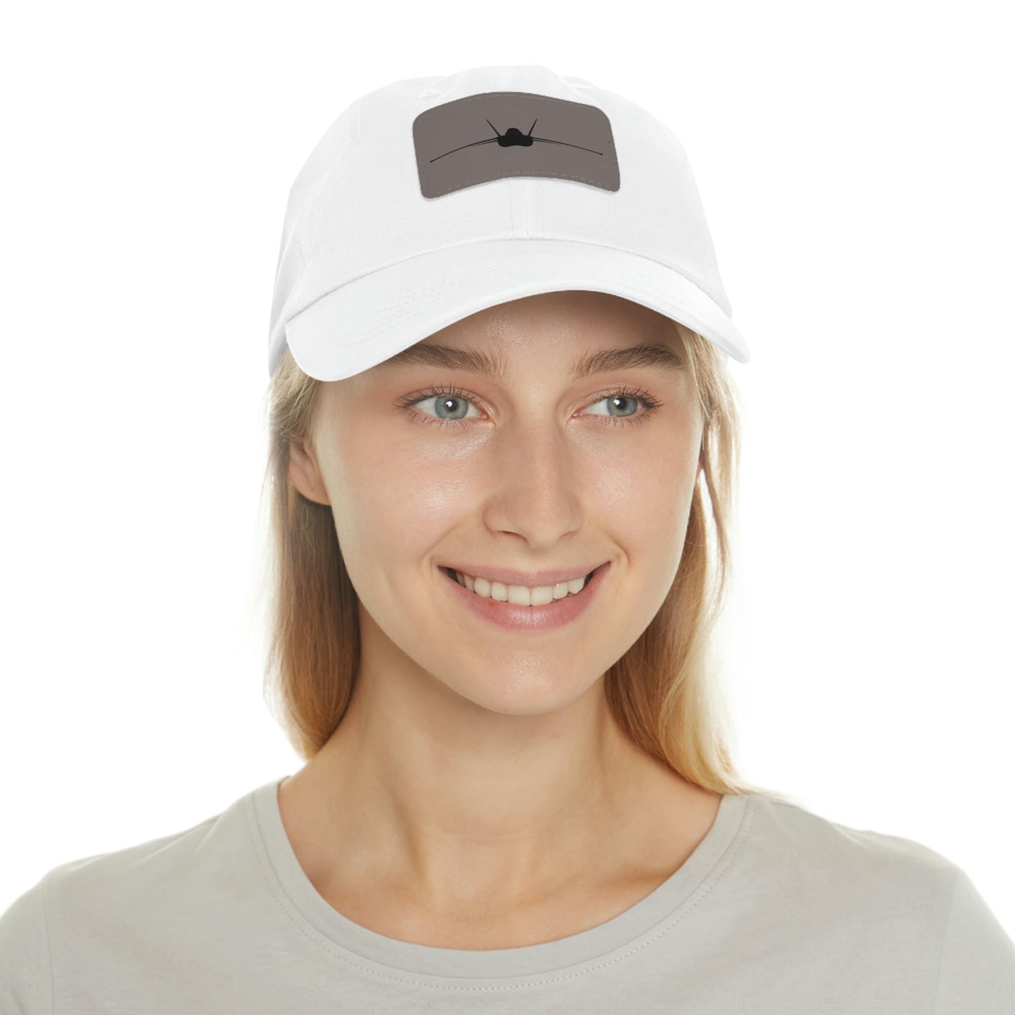 F/A-18C/D Silhouette Leather Patch Hat, Multiple Colors