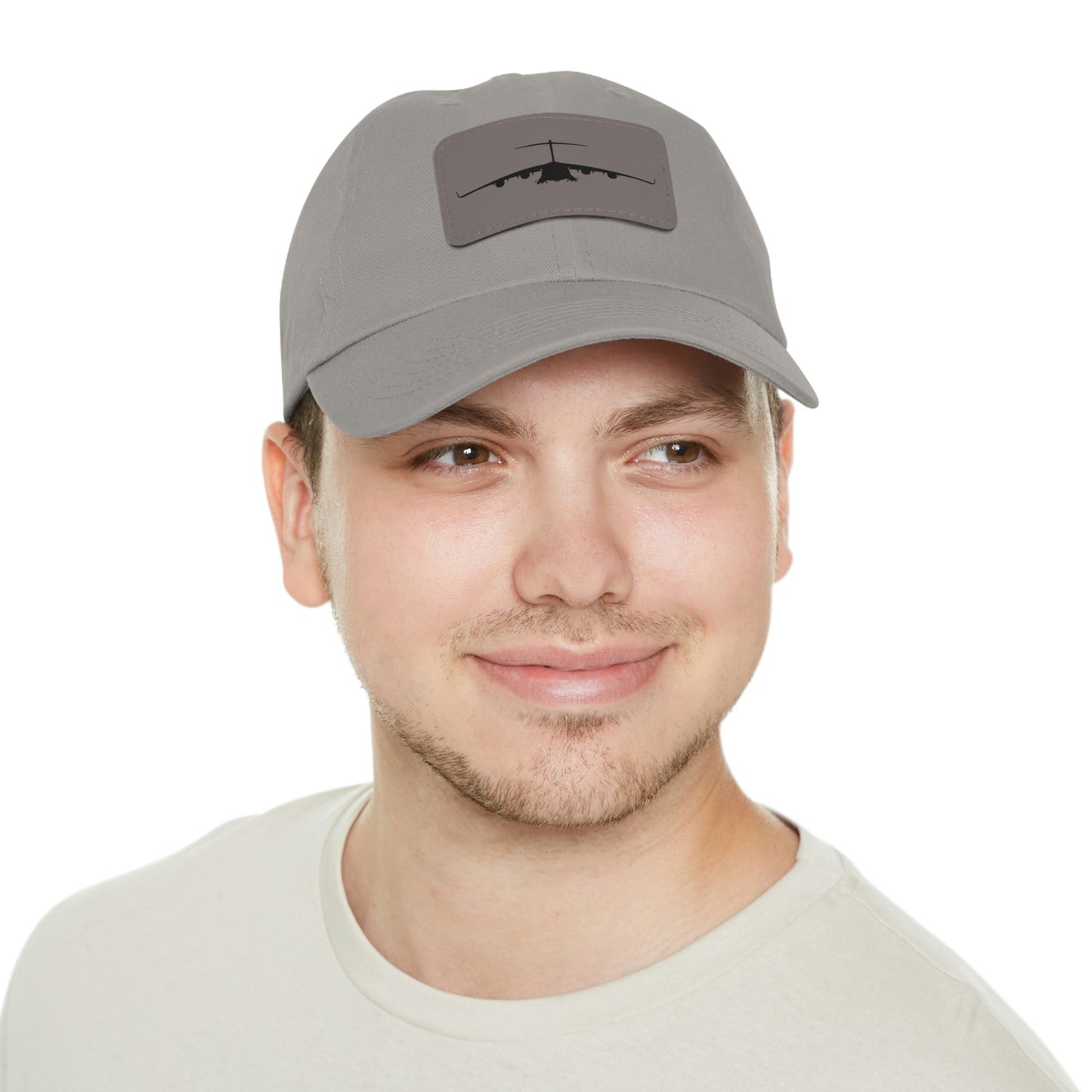 C-17 Silhouette Leather Patch Hat, Multiple Colors