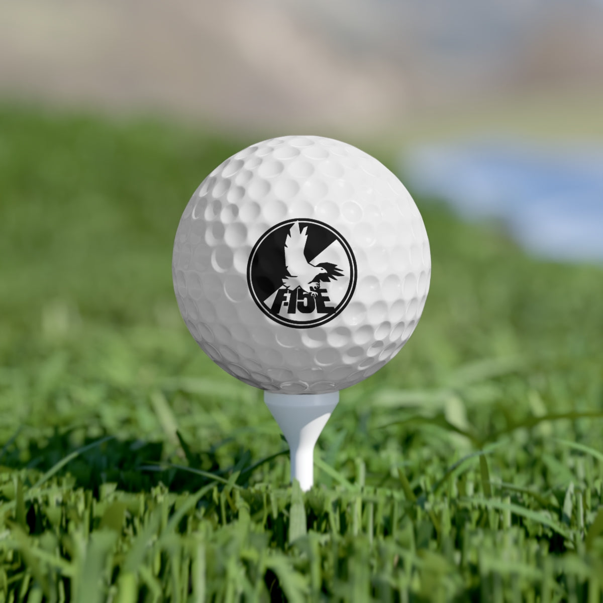 F-15E Day/Night Patch Golf Balls, 6pcs