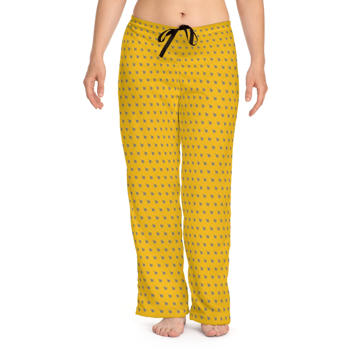 F-15E Women's Pajama Pants, Yellow