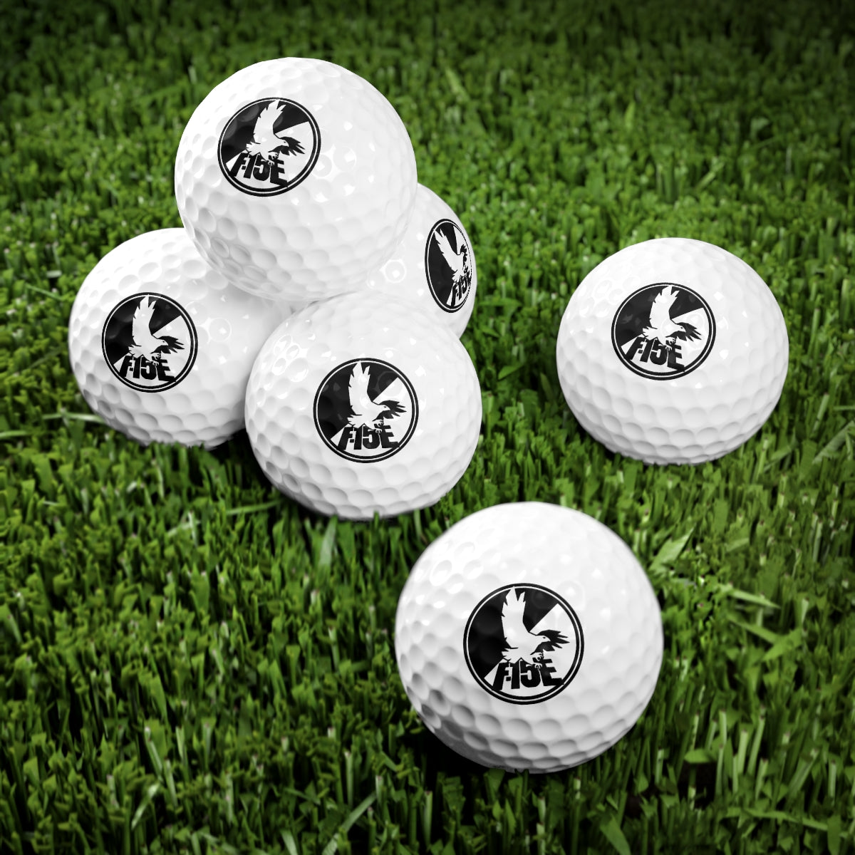 F-15E Day/Night Patch Golf Balls, 6pcs