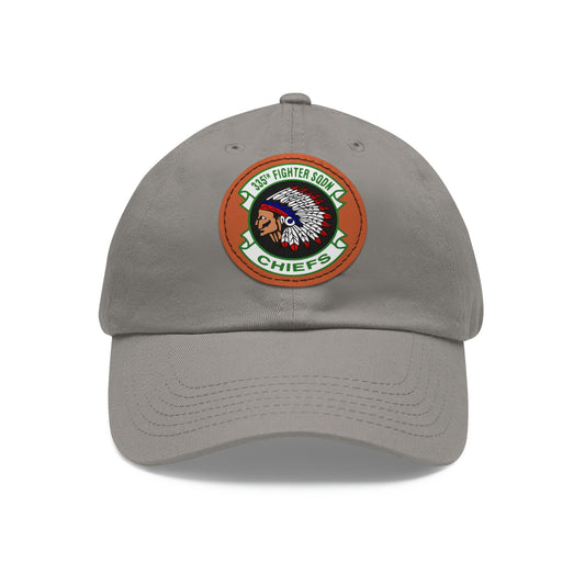 335FS Chiefs Leather Patch Hat, Multiple Colors