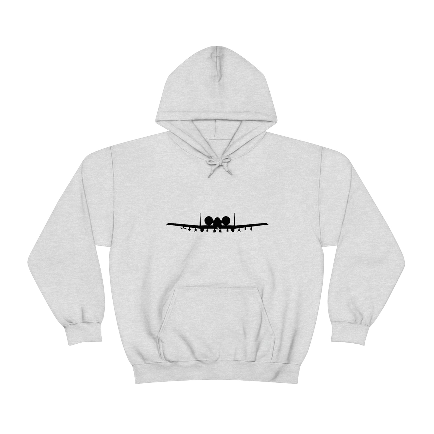 Unisex Heavy Blend™ Hooded Sweatshirt, A-10 Front Silhouette