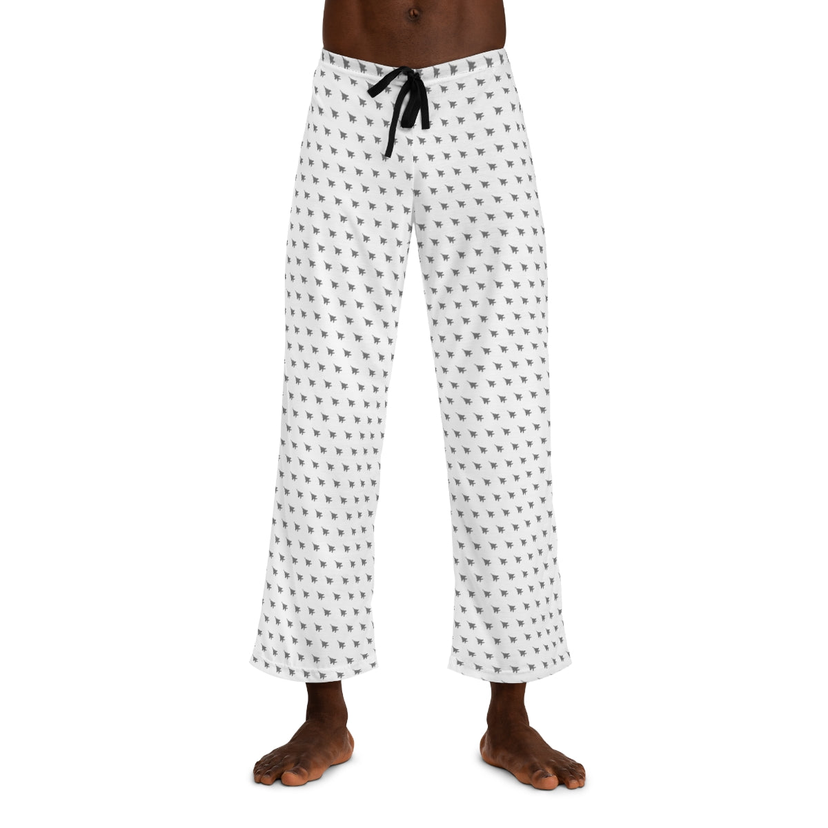 F-15E Men's Pajama Pants, White