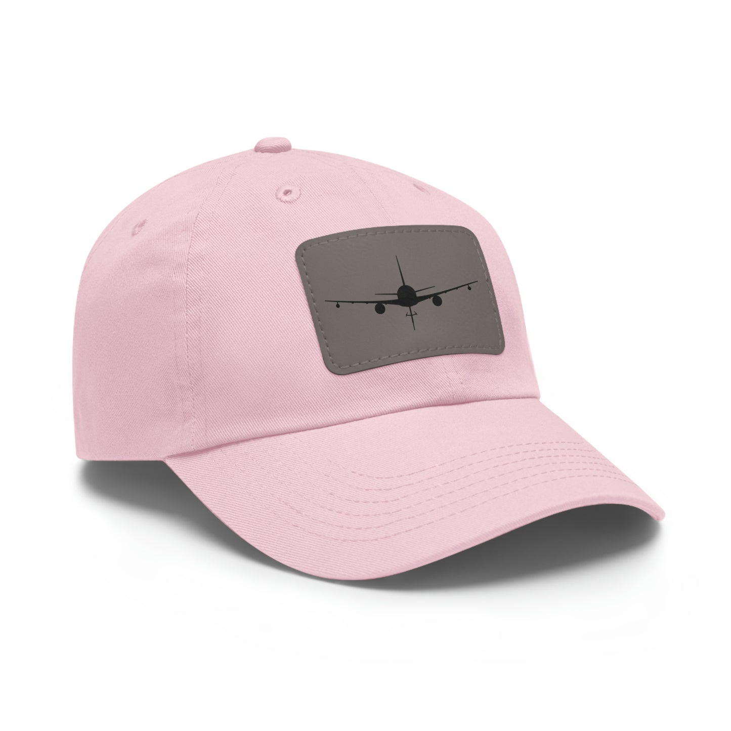 KC-46 Silhouette Leather Patch Hat, Multiple Colors