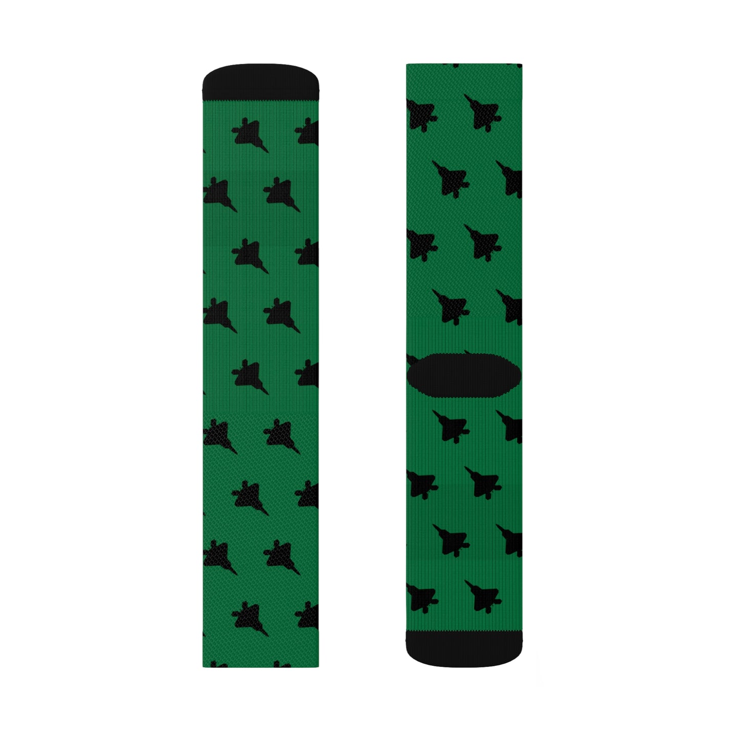 F-22 Socks, Green