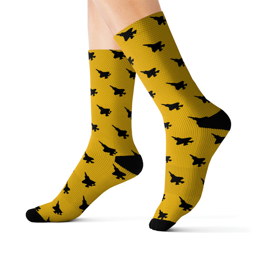 F-35 Socks, Yellow