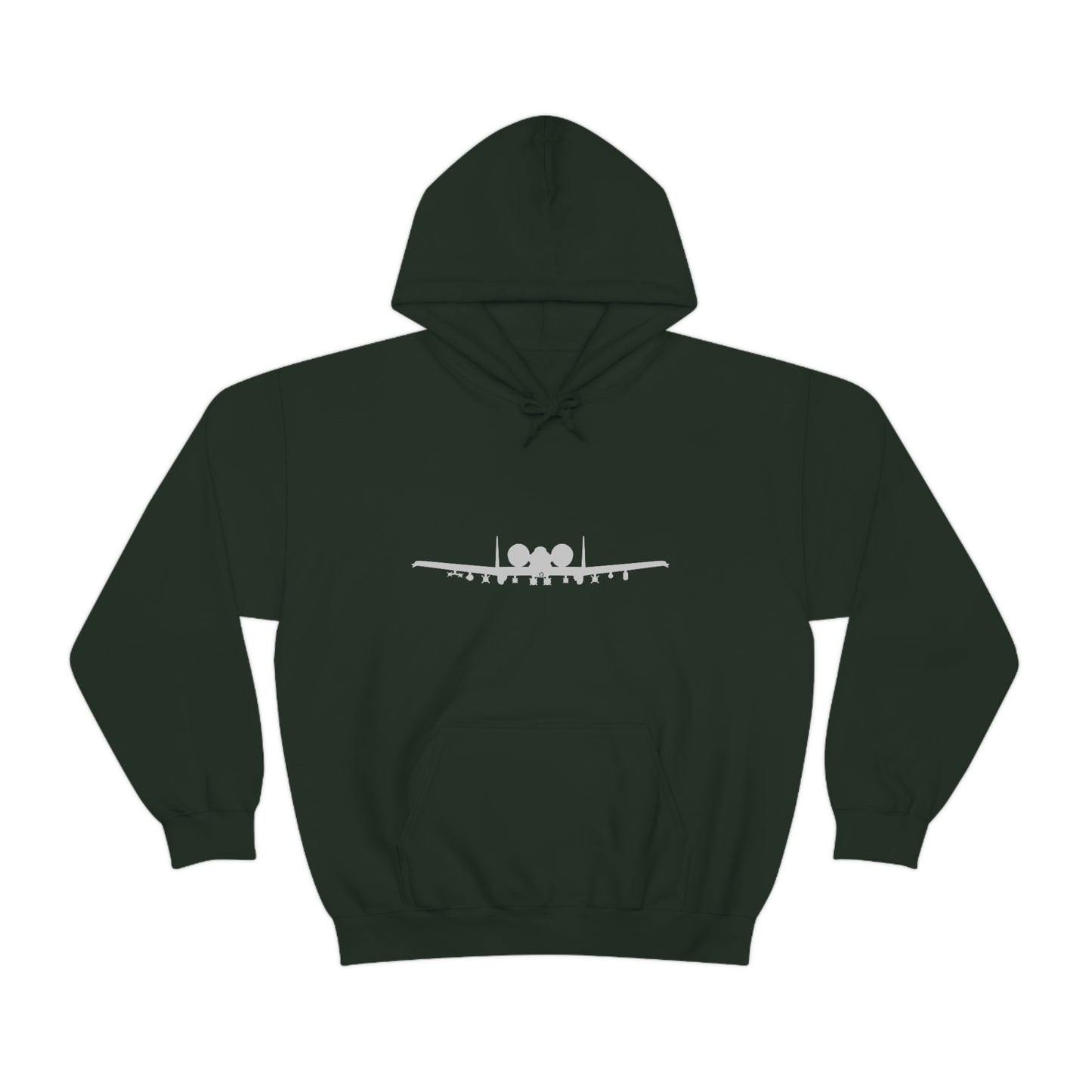 Unisex Heavy Blend™ Hooded Sweatshirt, A-10 Front Silhouette