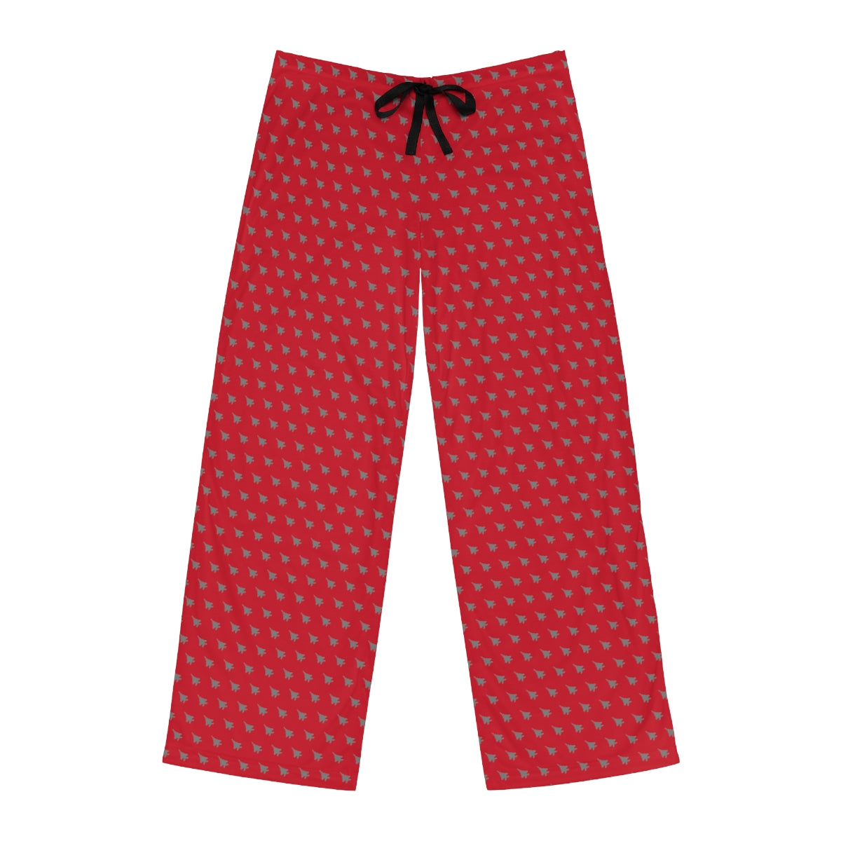 F-15E Men's Pajama Pants, Dark Red