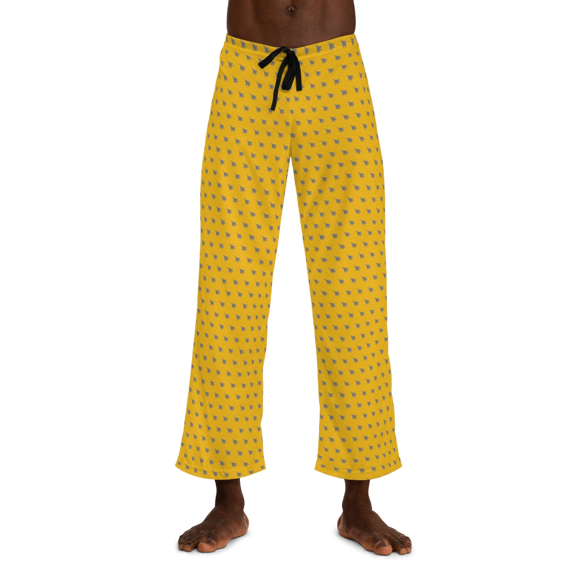 F-15E Men's Pajama Pants, Yellow