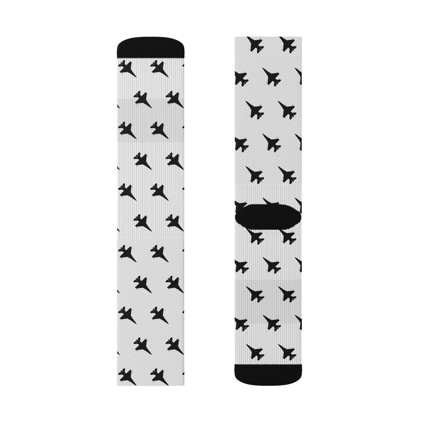 F-16 Socks, White