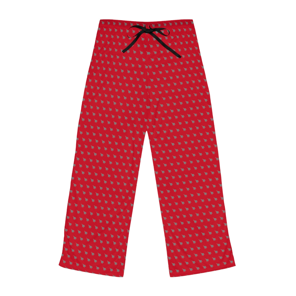 F-15E Women's Pajama Pants, Dark Red