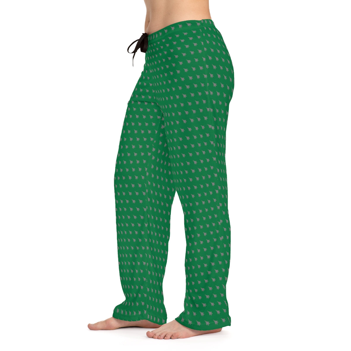 F-15E Women's Pajama Pants, Dark Green