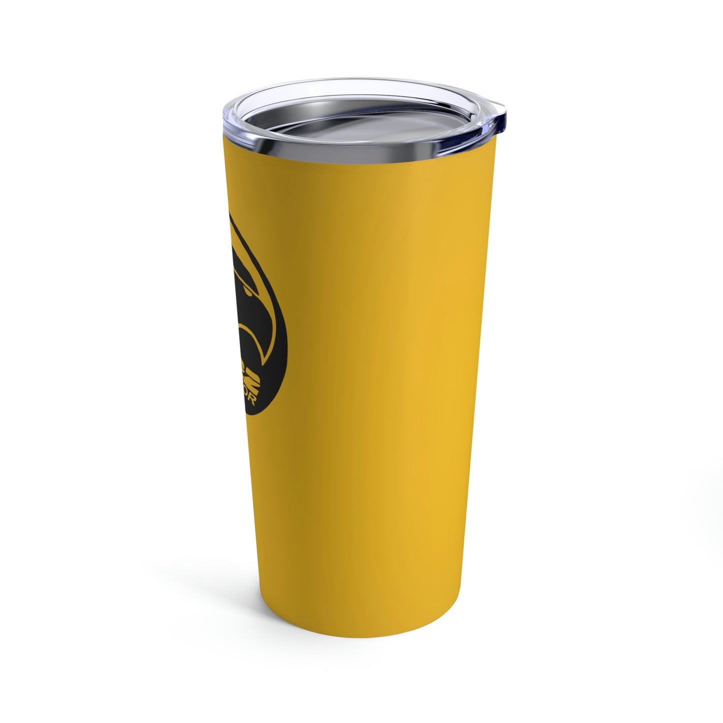 Tumbler 20oz, Yellow, F-22 Raptor