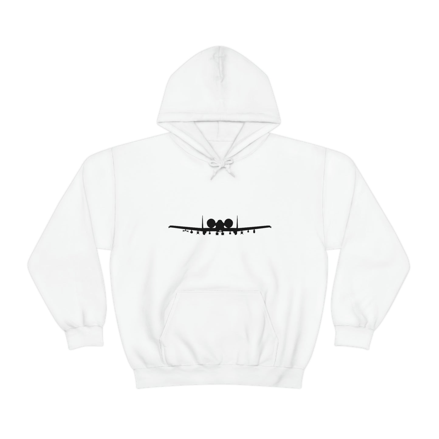 Unisex Heavy Blend™ Hooded Sweatshirt, A-10 Front Silhouette