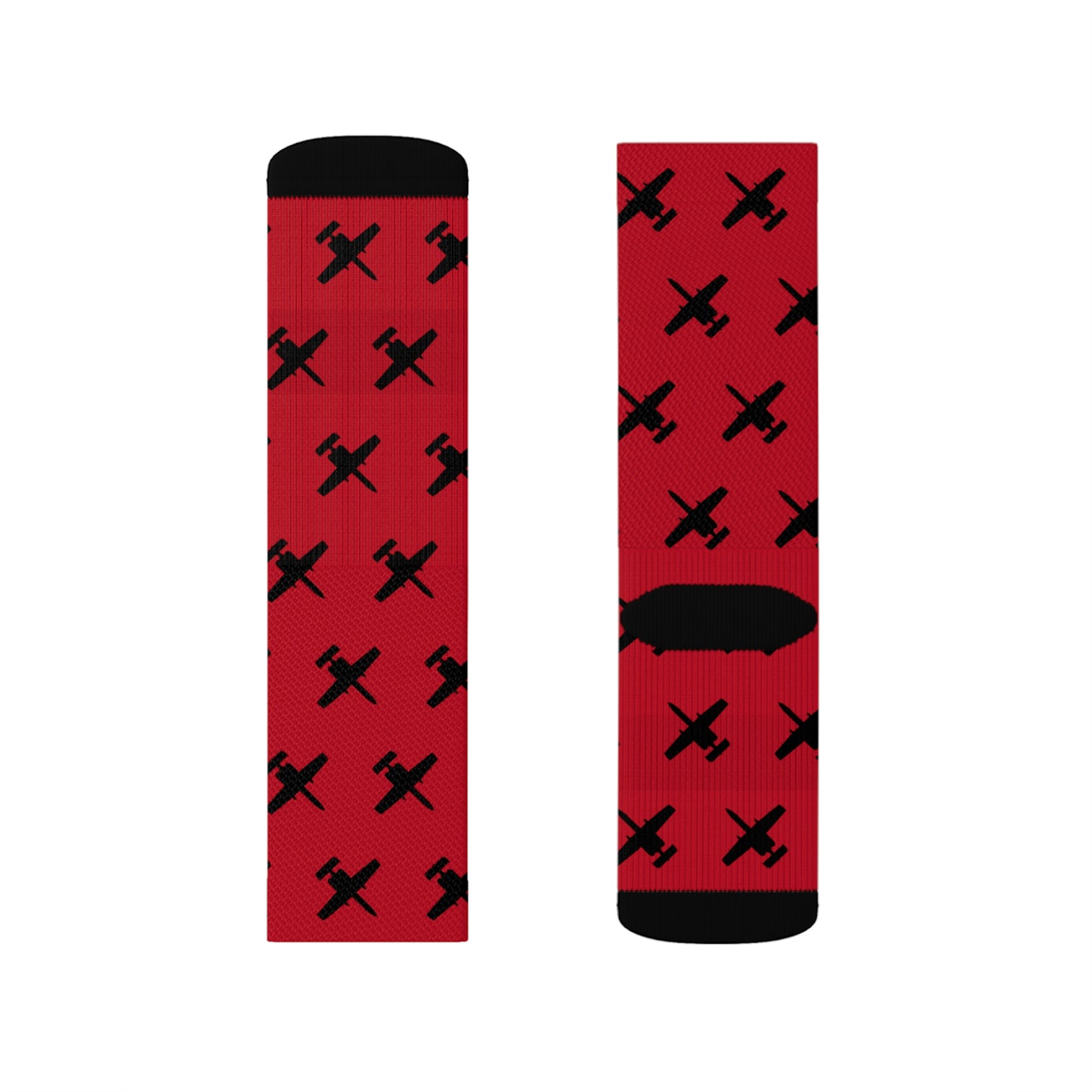 A-10 Socks, Red