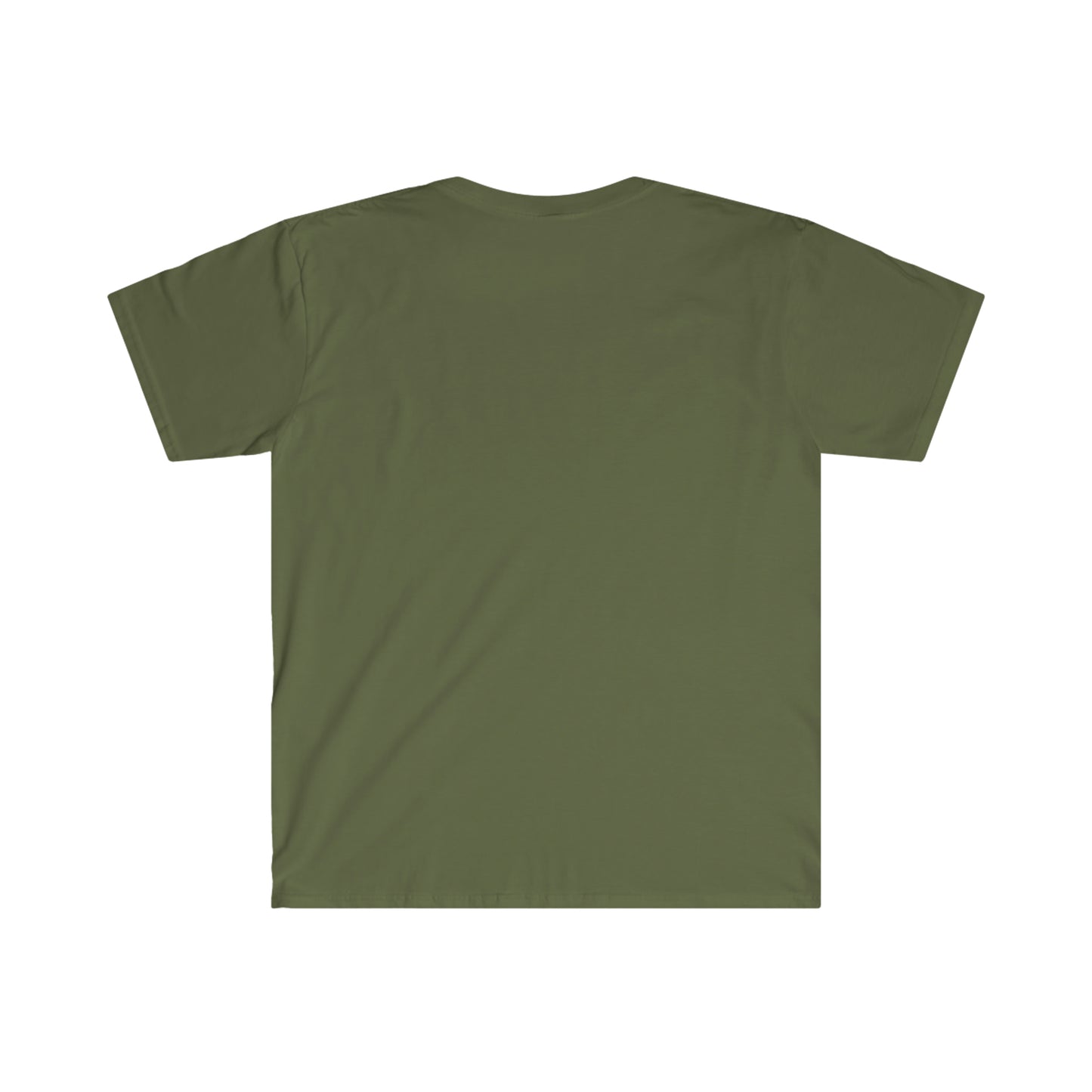 KC-46 Front Silhouette Unisex Softstyle T-Shirt, Multiple Colors Available