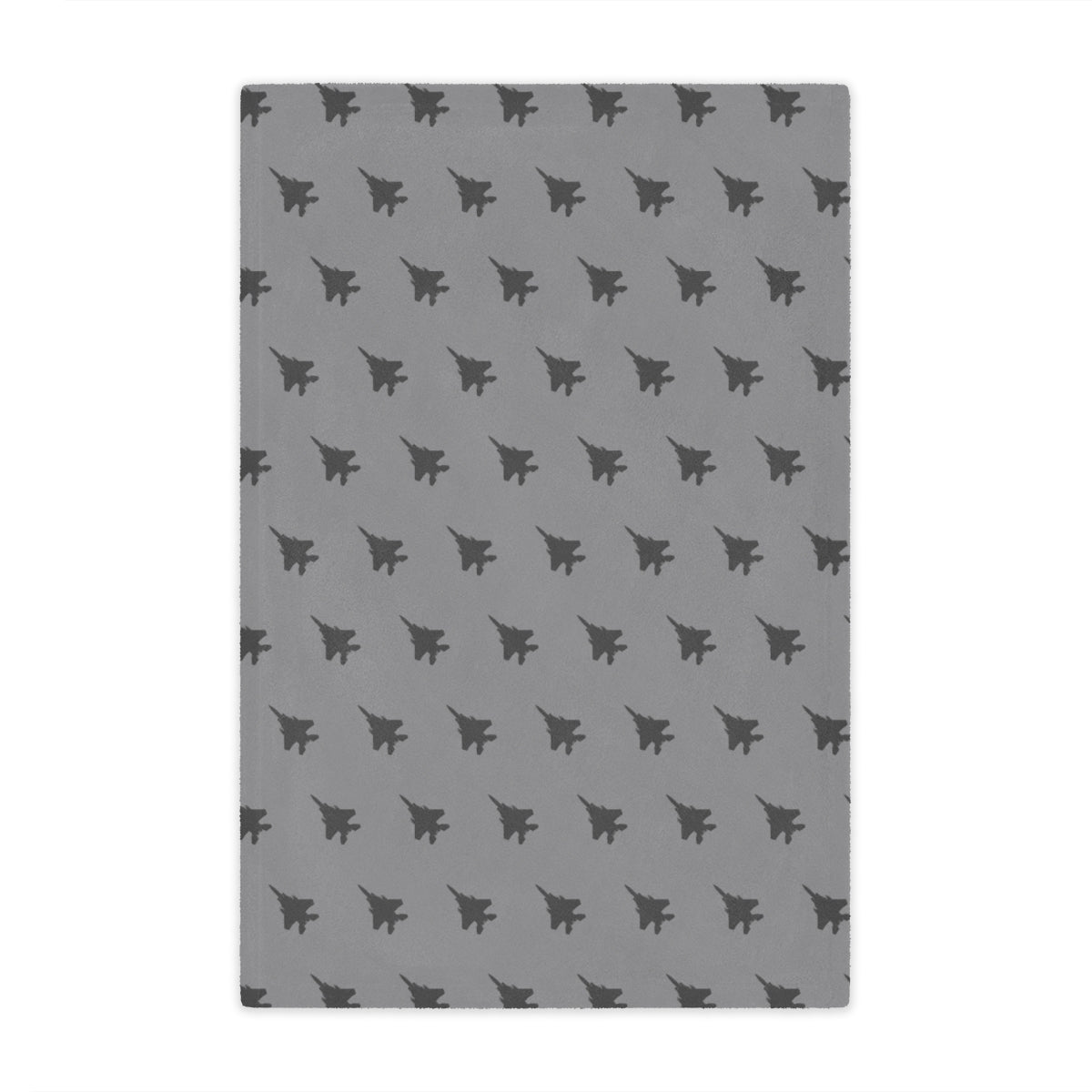 F-15E Minky Blanket, Gray