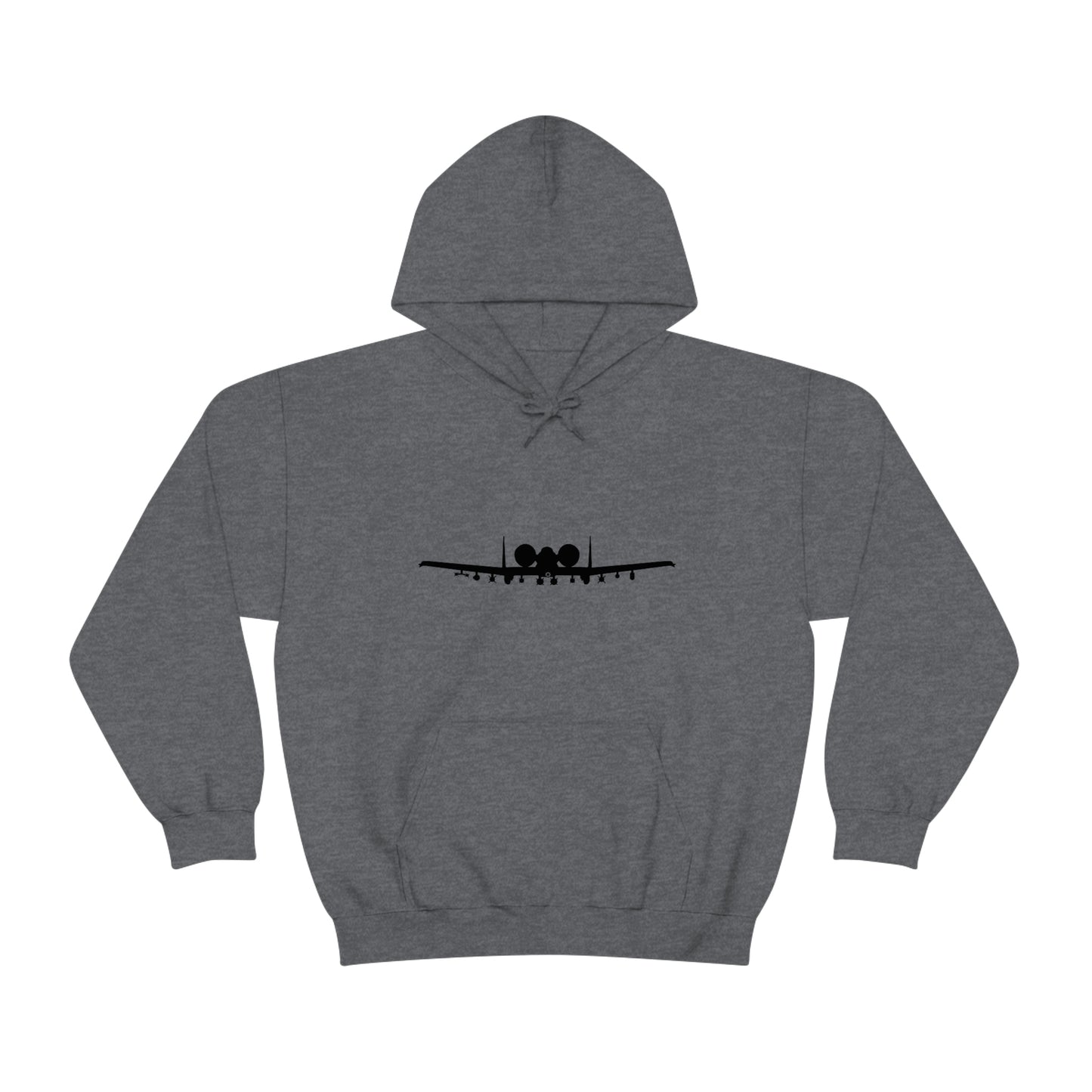 Unisex Heavy Blend™ Hooded Sweatshirt, A-10 Front Silhouette