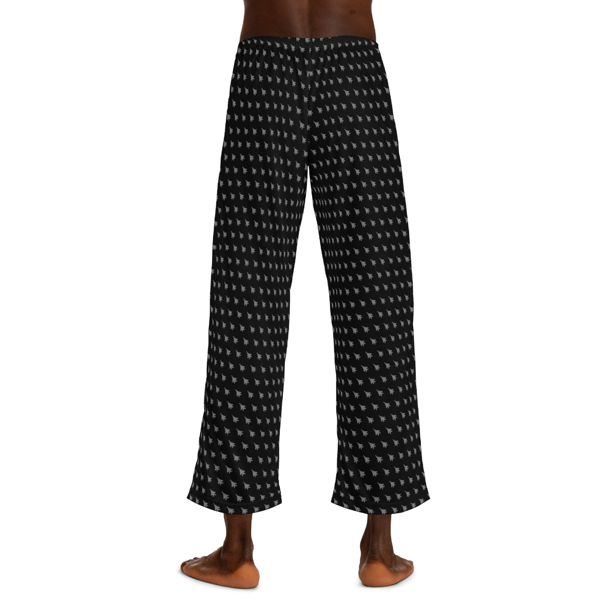 F-15E Men's Pajama Pants, Black