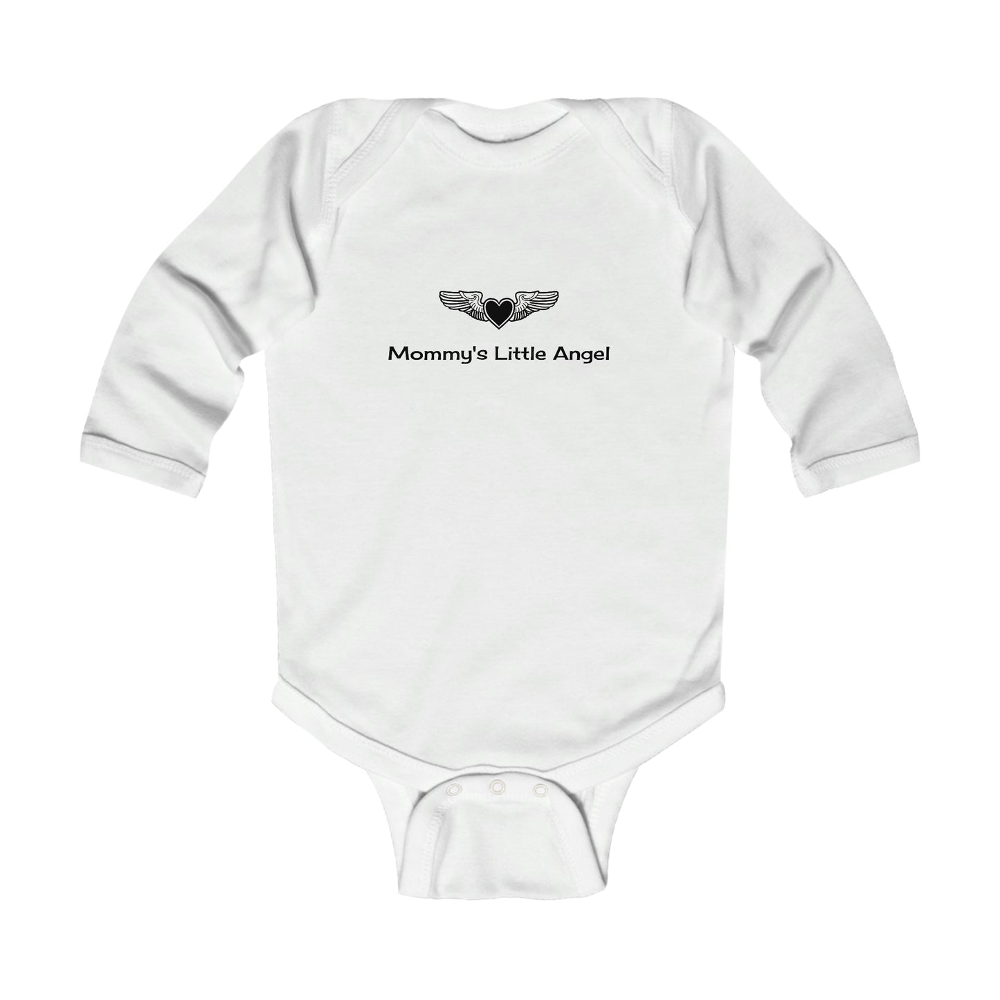 Infant Long Sleeve Bodysuit, Mommy's Little Angel