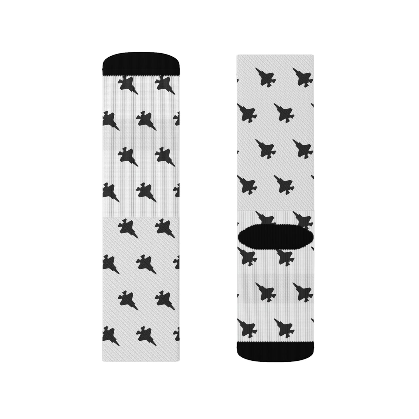 F-35 Socks, White