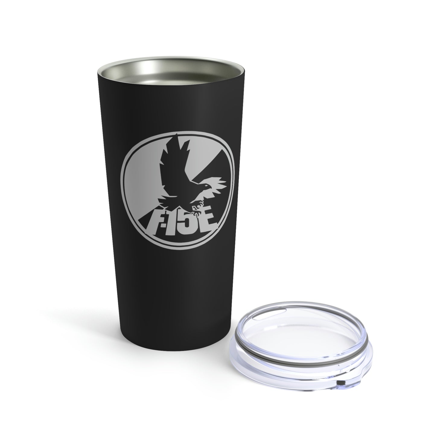 Tumbler 20oz, Black, F-15E Day/Night