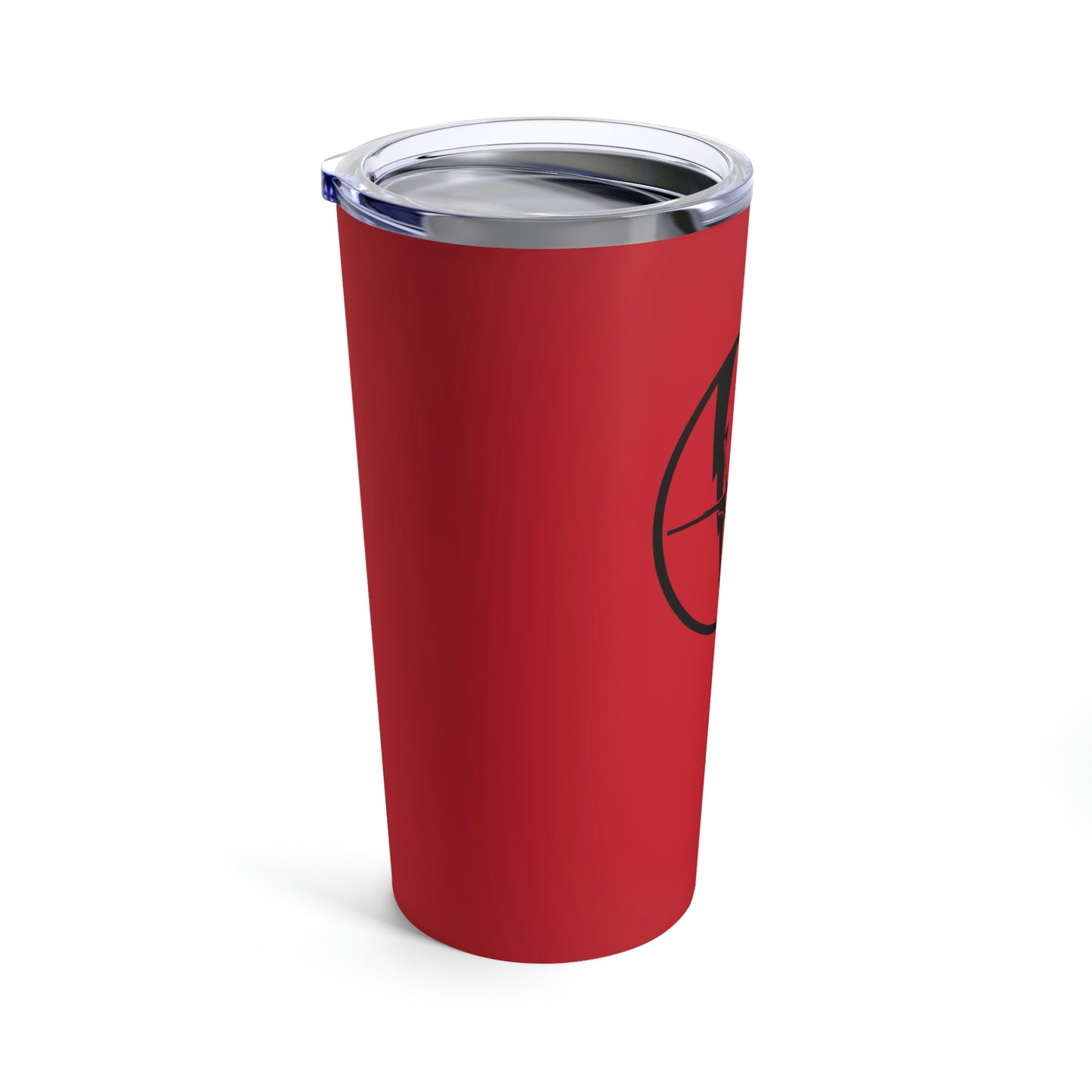 Tumbler 20oz, Dark Red, F-35 Lightning II