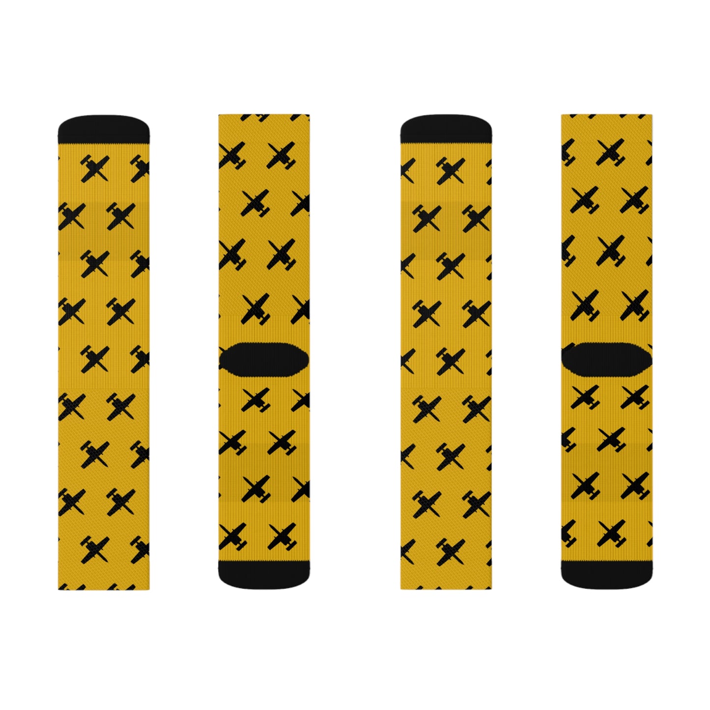 A-10 Socks, Yellow