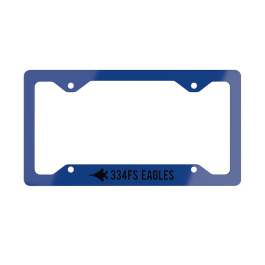 334FS Metal License Plate Frame