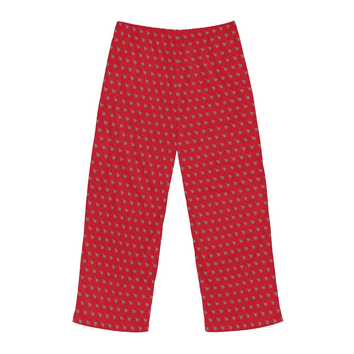 F-15E Men's Pajama Pants, Dark Red