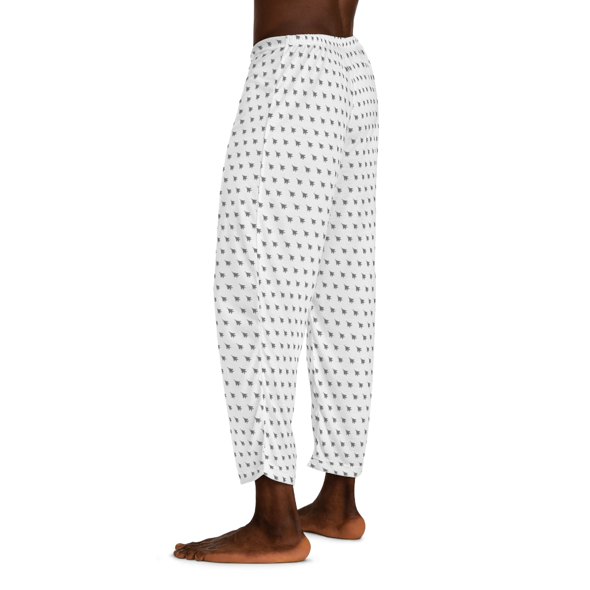 F-15E Men's Pajama Pants, White