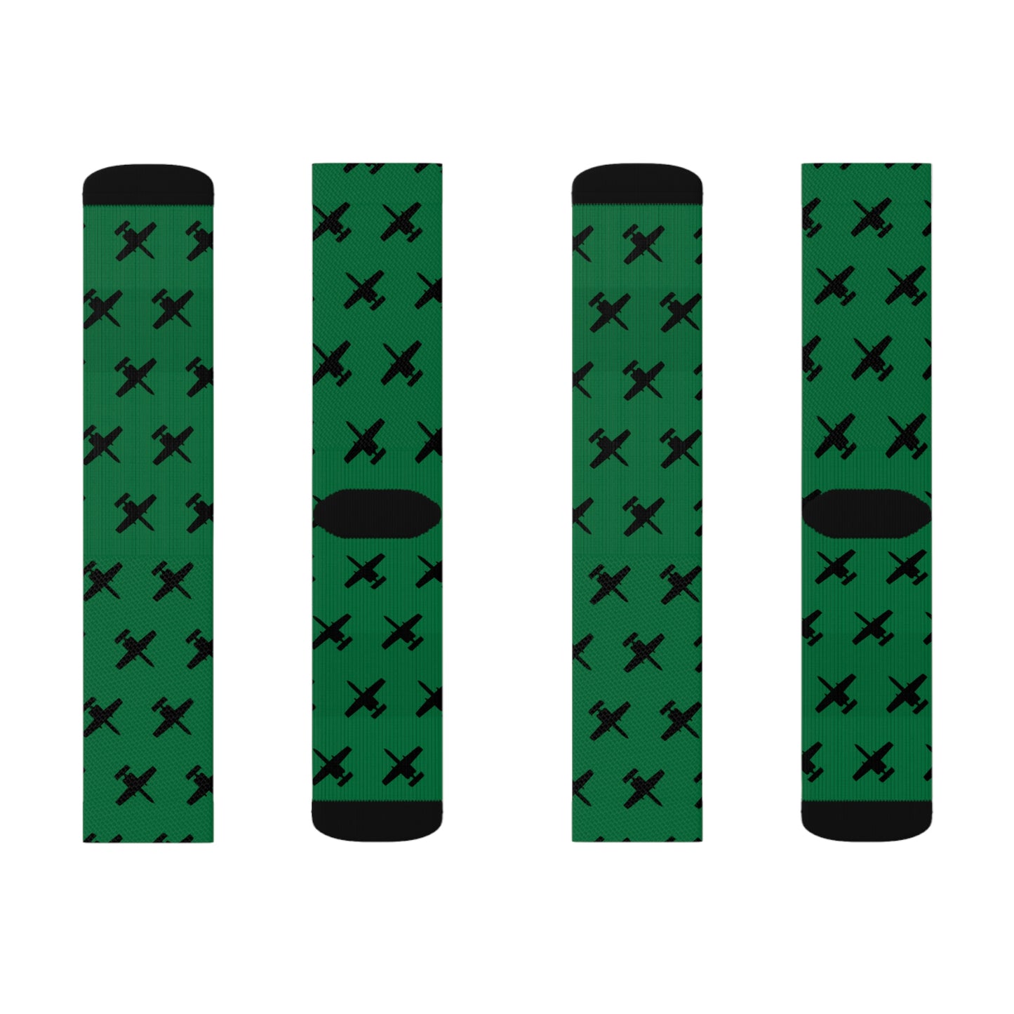 A-10 Socks, Green