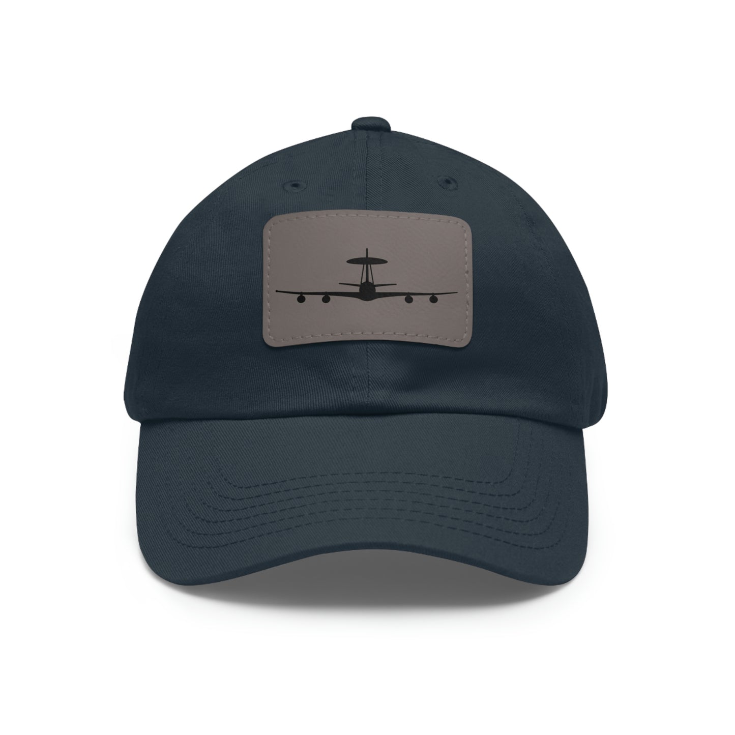 E-3 Silhouette Leather Patch Hat, Multiple Colors